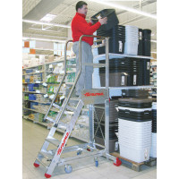 Drabiny jezdne aluminiowe SMLT 2