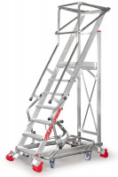 Drabina magazynowa aluminiowa MFTS 1