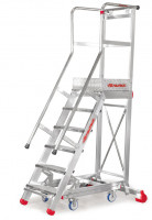 Drabiny jezdne aluminiowe SMLT 1