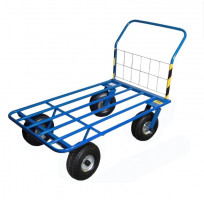 Wózki ażurowe na kołach pneumatycznych STACH 1