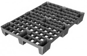 Palety plastikowe 1200x800 ażurowe na stopach 1