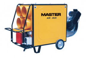 Nagrzewnice olejowe z odprowadzaniem spalin - AIR-BUS 3