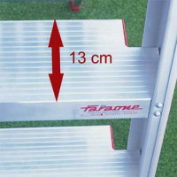 Drabiny profesjonalne Domus - st. 13cm 2