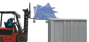 Kontener przechylny do sypkich ładunków 4