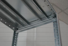 Regały metalowe magazynowe CCRZ - udźwig od 100 do 400 kg/półkę 4