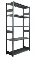 Regały metalowe magazynowe CCRZ - udźwig od 100 do 400 kg/półkę 1