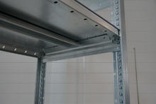 Regały metalowe magazynowe CCRZ - udźwig od 100 do 400 kg/półkę 2