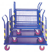 Wózki transportowe osiatkowane ROMEK PAG 2