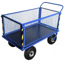 Wózki osiatkowane STACH PAG na kołach pneumatycznych 1