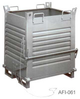 Pojemniki blaszane z otwieranym dnem 2