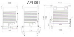 Pojemniki blaszane z otwieranym dnem 5