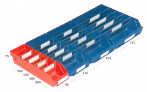 Pojemniki z przegrodami 2