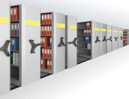 Regały archiwalne - przesuwne 1