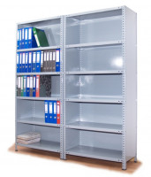 Regały pod segregatory SMJL.A2 - udźwig do 100 kg/półkę 2