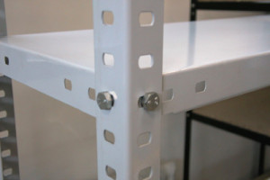 Regały magazynowe SRWL - udźwig do 100 kg/półkę 2