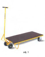 Wózki transportowe PZM z dyszlem 1